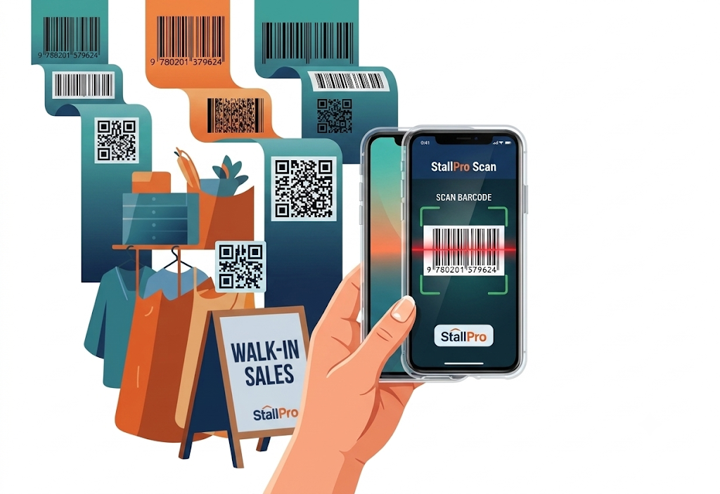 Stallpro Barcode & QR Scanner
